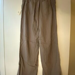 JUST LIVING - Women’s Purple/Gray Linen Pants - NWT